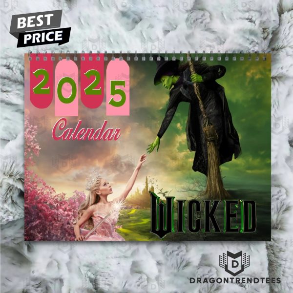 Wicked –  New Year 2025 Calendar