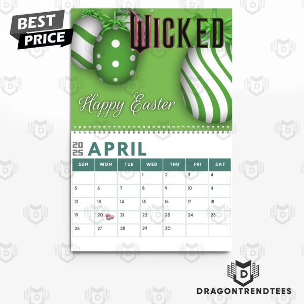 Wicked –  New Year 2025 Calendar