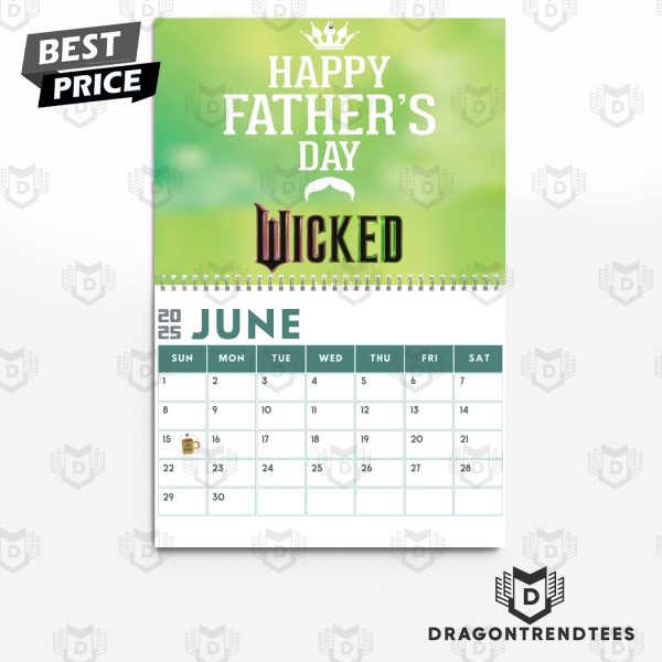 Wicked –  New Year 2025 Calendar