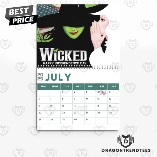 Wicked –  New Year 2025 Calendar