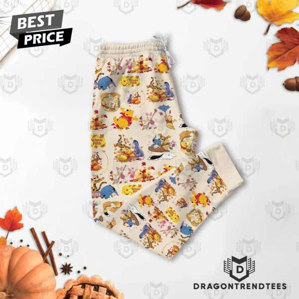 Winnie The Pooh Happy Thanksgiving Pajamas Set