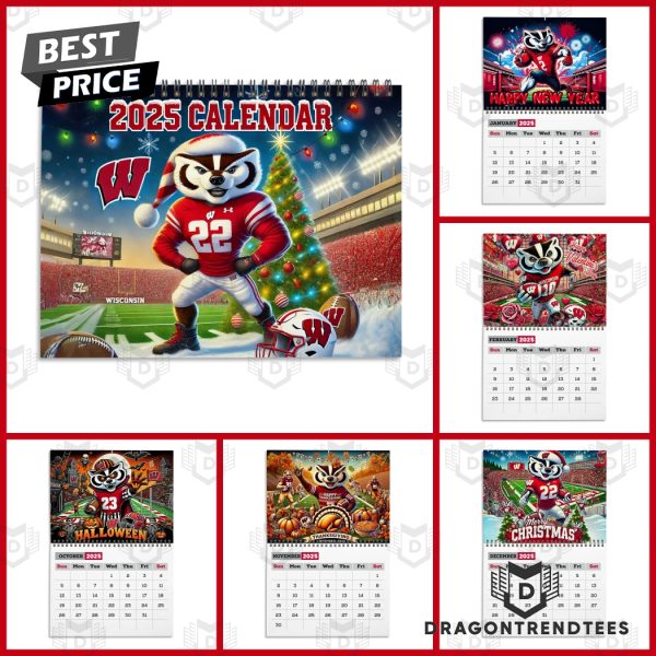 Wisconsin Badgers Football 2025 Calendar