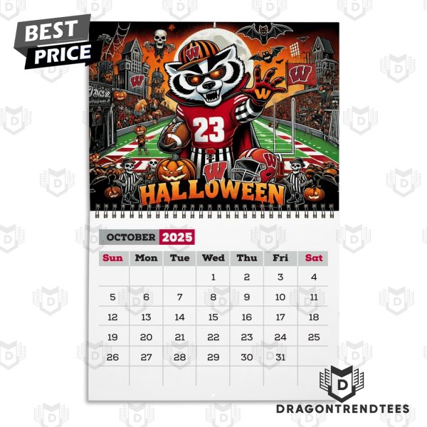 Wisconsin Badgers Football 2025 Calendar