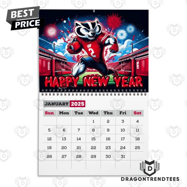 Wisconsin Badgers Football 2025 Calendar