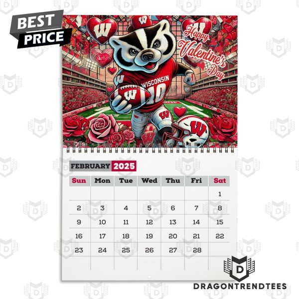 Wisconsin Badgers Football 2025 Calendar