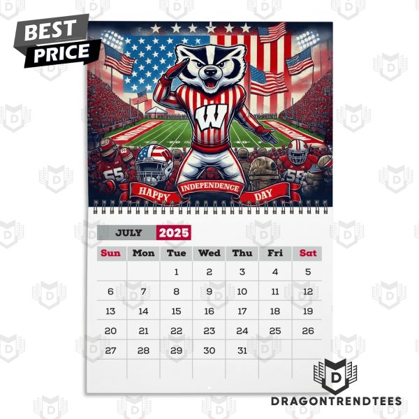 Wisconsin Badgers Football 2025 Calendar