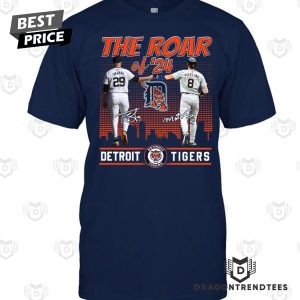 The Roar Of 24 Detroit Tigers Signature Unisex T-Shirt