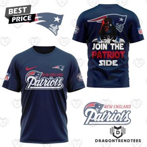 New England Patriots – Join The Patriot Side 3D T-Shirt – Blue