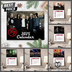 Foo Fighters Happy 2025 Calendar