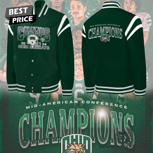 2024 Mac Champions Ohio Bobcats Football Hoodie