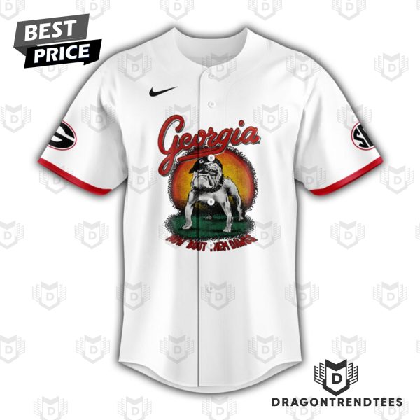 100 Wins Georgia Bulldogs Signature Baseball Jersey