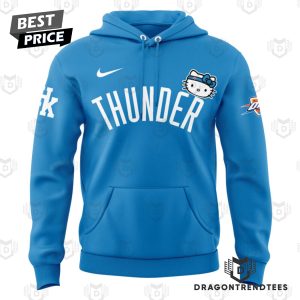 Oklahoma City Thunder Basketball x Hello Kitty Hoodie – Blue