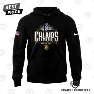 2024 AAC Football Conference Champions Army Black Knights Hoodie