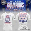 2024 AFC East Division Champions Buffalo Bills – Go Bills 3D T-Shirt