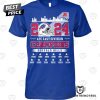 2024 Buffalo Bills 5 Traight AFC East Championships Buffalo Bills Unisex T-Shirt