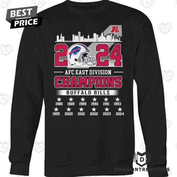 2024 AFC East Division Champions Buffalo Bills Unisex T-Shirt