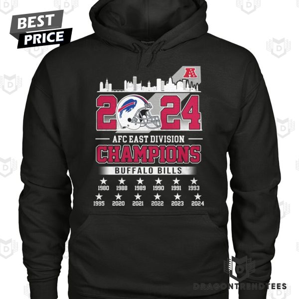 2024 AFC East Division Champions Buffalo Bills Unisex T-Shirt