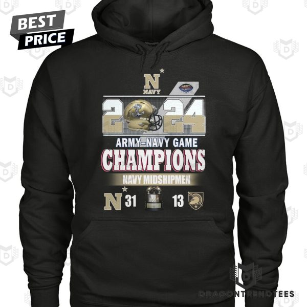 2024 Army-Navy Game Champions Navy Midshipmen 31-13 Unisex T-Shirt