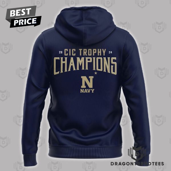 2024 Commander-In-Chiefs Trophy Champions Navy Midshipmen Hoodie