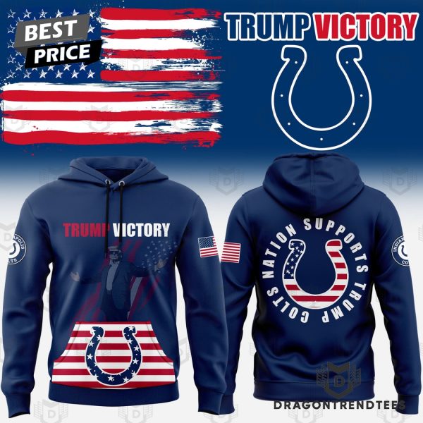 2024 Indianapolis Colts Nation, Trump Victory Hoodie