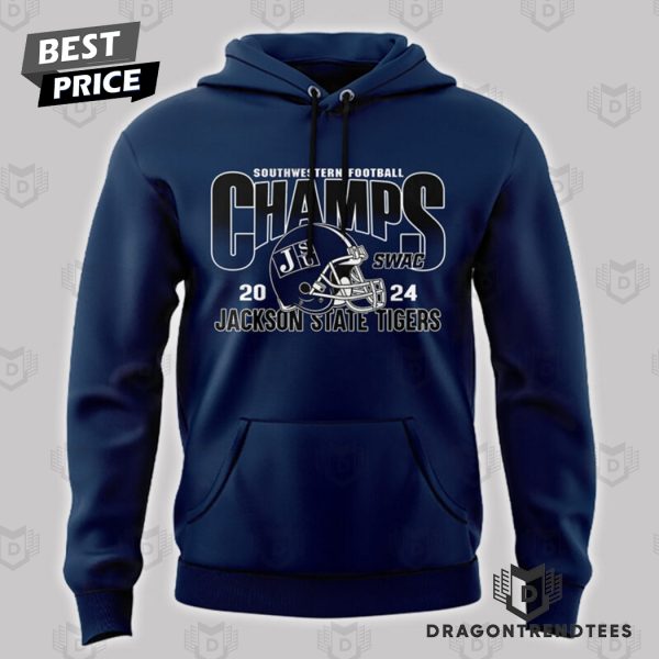 2024 Jackson State Tigers Football Champions Hoodie