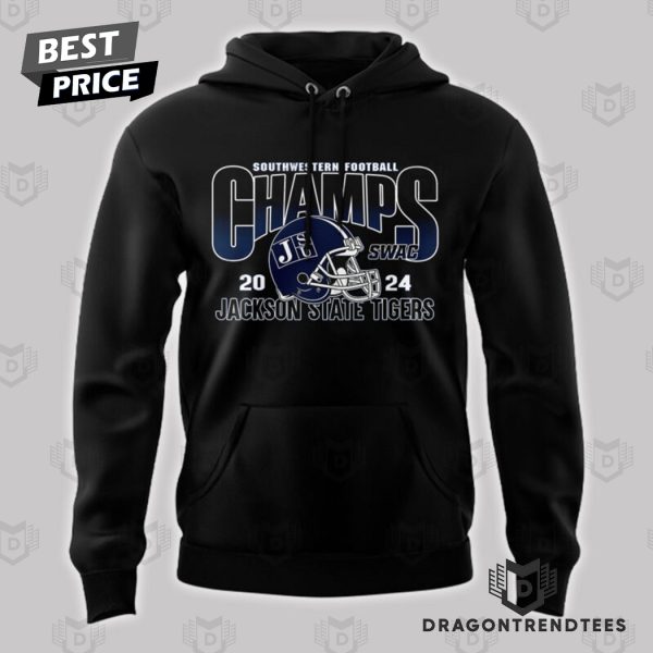 2024 Jackson State Tigers SWAC Football Championship Hoodie