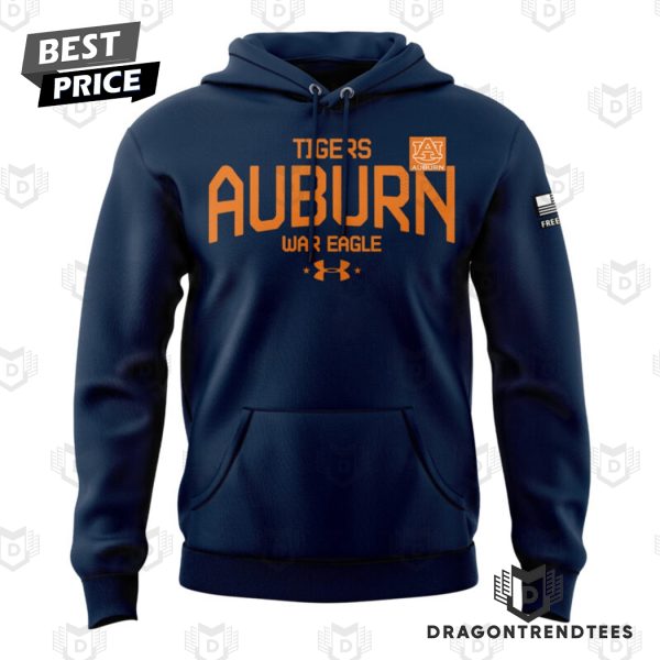 2024 Military Appreciation Auburn Tigers Football Logo Hoodie