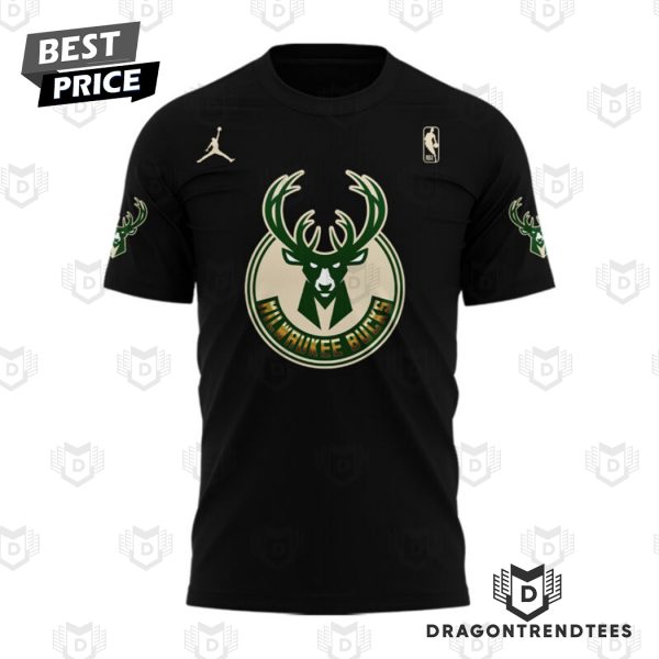 2024 Milwaukee Bucks NBA Emirates CUP Champions 3D T-Shirt