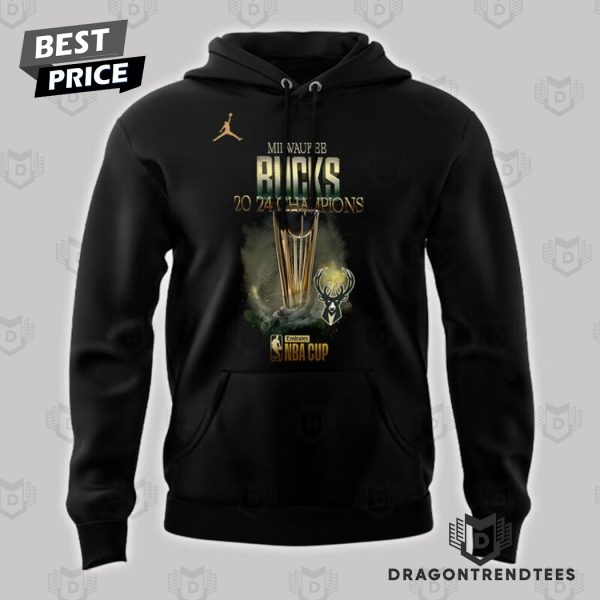 2024 NBA Cup Champions Milwaukee Bucks Hoodie