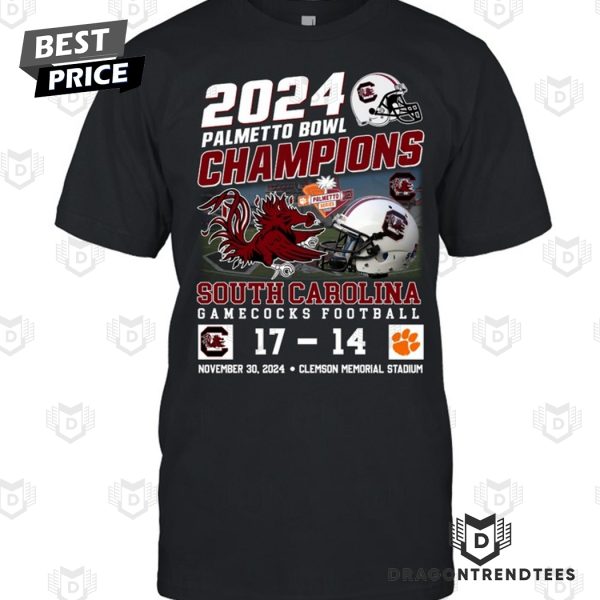 2024 Palmetto Bowl Champions South Carolina Gamecocks Unisex T-Shirt