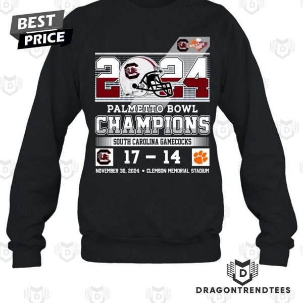 2024 Palmetto Bowl Champions South Carolina Gamecocks Unisex T-Shirt