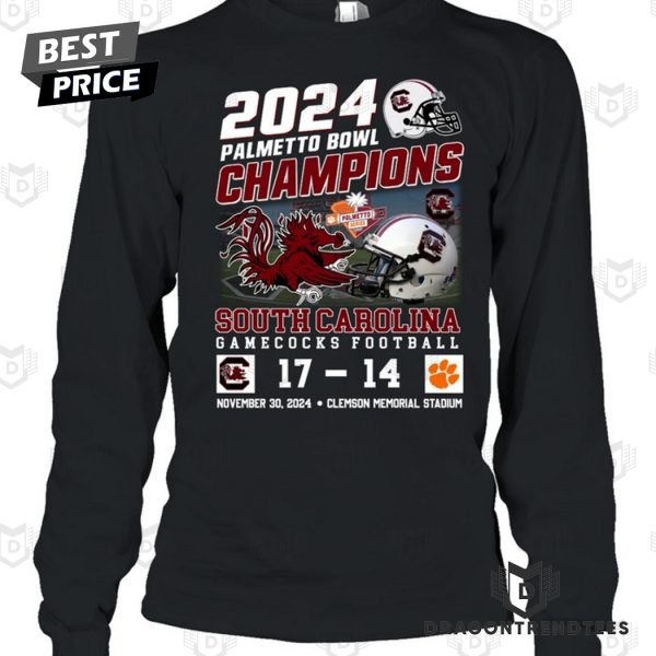 2024 Palmetto Bowl Champions South Carolina Gamecocks Unisex T-Shirt