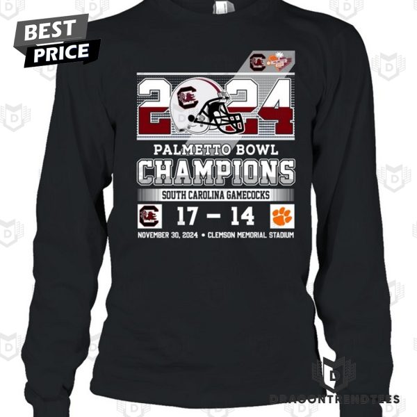 2024 Palmetto Bowl Champions South Carolina Gamecocks Unisex T-Shirt