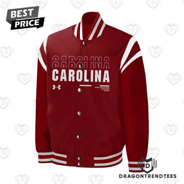 2024 The Palmetto Bowl Champions South Carolina Gamecocks Football Baseball Jacket