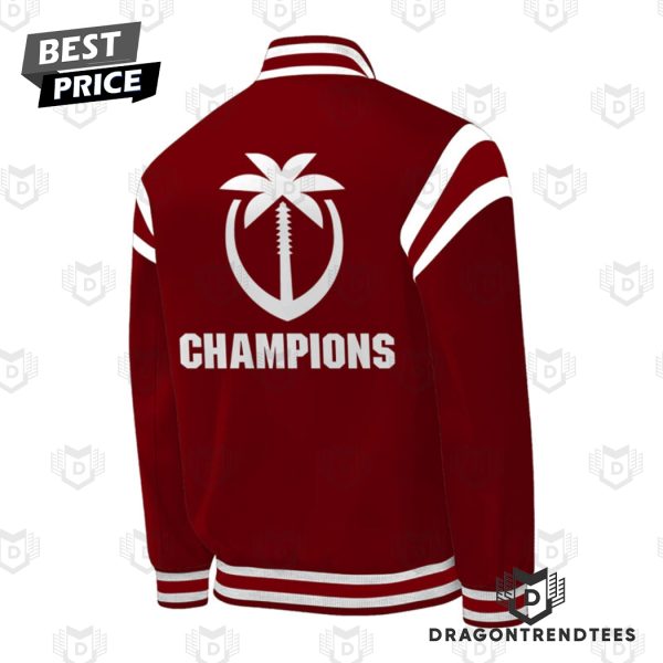 2024 The Palmetto Bowl Champions South Carolina Gamecocks Football Baseball Jacket