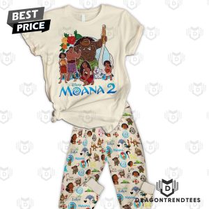 Moana 2 Island Christmas Vibe Pajamas Set