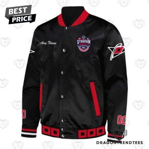 Personalized 2025 Stadium Series Carolina Hurricanes Baseball Jacket