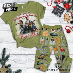 You Are Gonna Go Far Noah Kahan This Christmas Pajamas Set