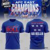 5 In A Row 2024 AFC East Division Champions Buffalo Bills – Go Bills 3D T-Shirt – White