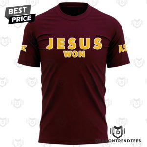 Arizona State Sun Devils Jesus Won 3D T-Shirt