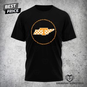 Tennessee Volunteers Home Sweet Home To Me 3D T-Shirt – Black