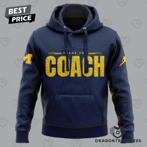 Michigan Wolverines Football -thank You Coach Jim Harbaugh Hoodie