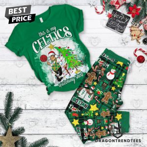 Boston Celtics – This Is My Celtics Watching Pajamas Set