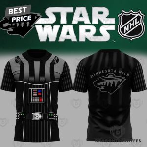 Star Wars Night Minnesota Wild Hoodie – Black