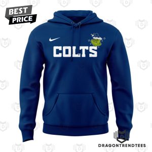 Indianapolis Colts x The Grinch Merry Grinchmas Hoodie – Blue