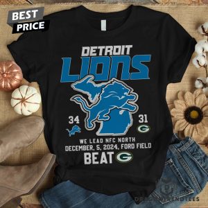 Detroit Lions We Lead NFC North Unisex T-Shirt