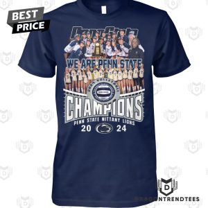 Penn State Nittany Lions Volleyball Champions 2024 Unisex T-Shirt