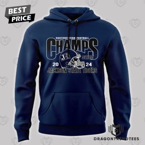 Jackson State Tigers 2024 SWAC Champions Hoodie