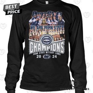 Penn State Nittany Lions Volleyball Champions 2024 Unisex T-Shirt