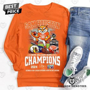 Sam Houston Bearkats New Orleans Bowl Champions 2024 Unisex T-Shirt